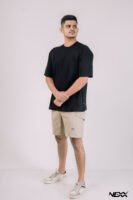 Waffle Knit Oversized Tee