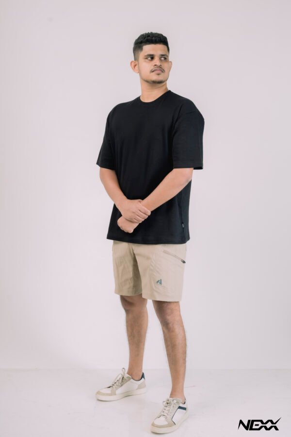 Waffle Knit Oversized Tee