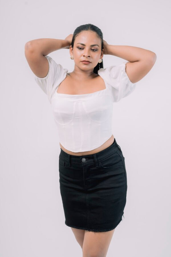 White Top Print