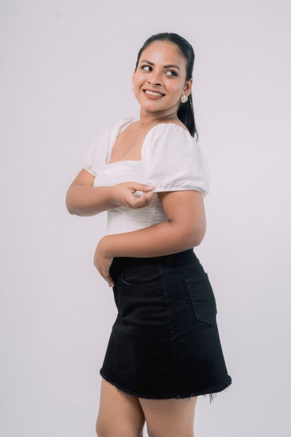 White Top Print