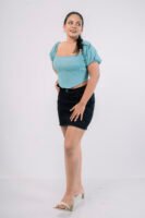 Green Top Print