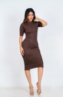 Serena Ribbed Dress